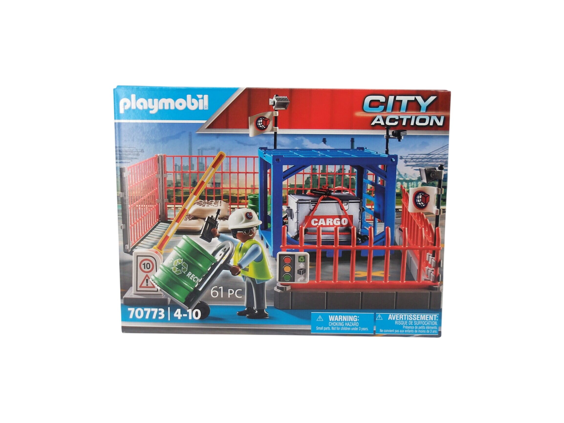 Acheter Playmobil City Action - Espace de stockage - Set 70773 Comme neuf - 16,40 € Playmobil City Action - Espace de stockage - Set 70773 Comme neuf - reconditionné disponible sur Label Emmaüs